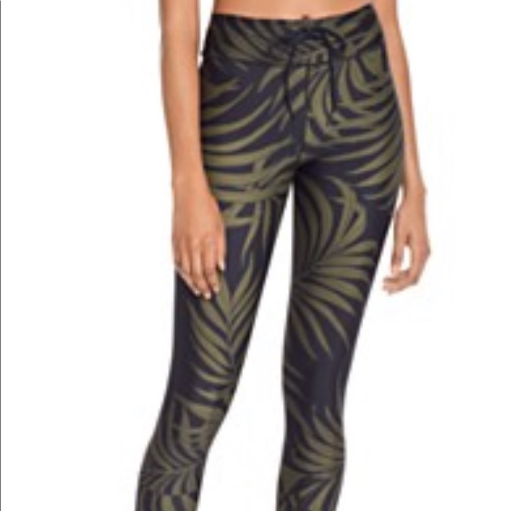 The Upside High Waisted palm print leggings